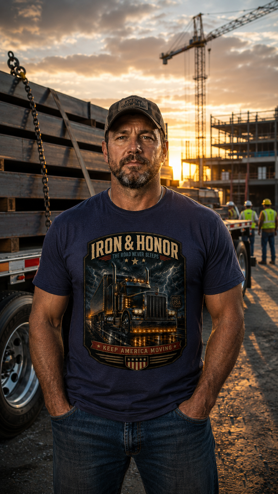 Truck Driver T-Shirt | Delivering America